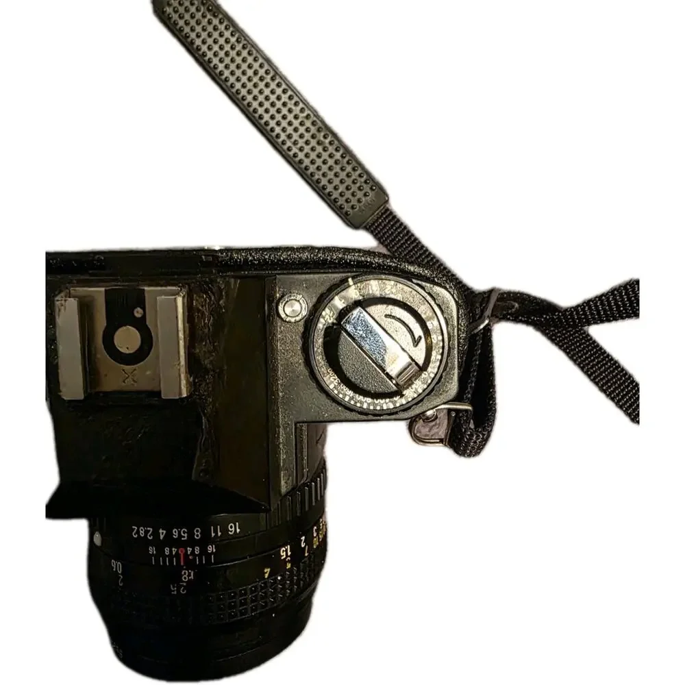 Vintage Sears KSX 35mm SLR Film Camera w/ 50mm Lens Case For Parts Repair